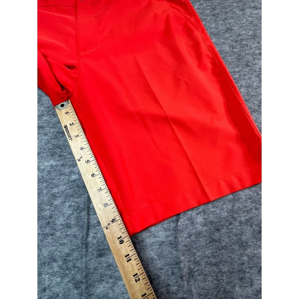 ADIDAS Mens 32‎ Golf Shorts Orange Red 10